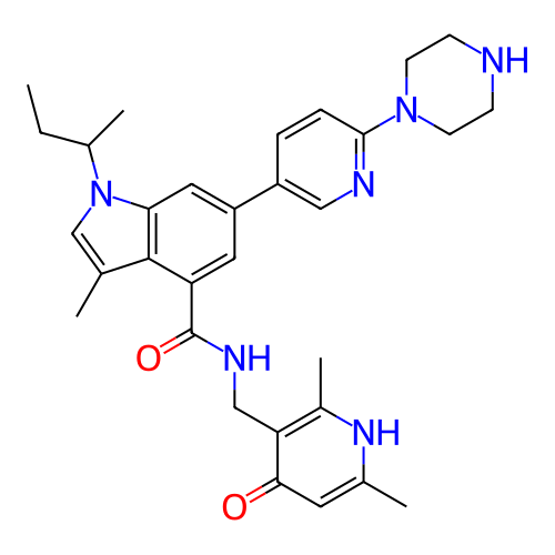 Chemical structure of BindingDB Monomer ID 310221