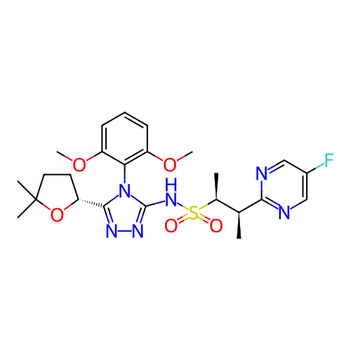Chemical structure of BindingDB Monomer ID 310509