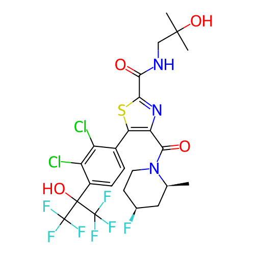 Chemical structure of BindingDB Monomer ID 310614
