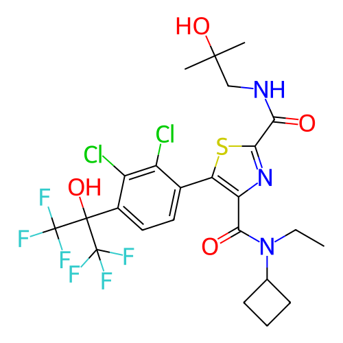 Chemical structure of BindingDB Monomer ID 310630