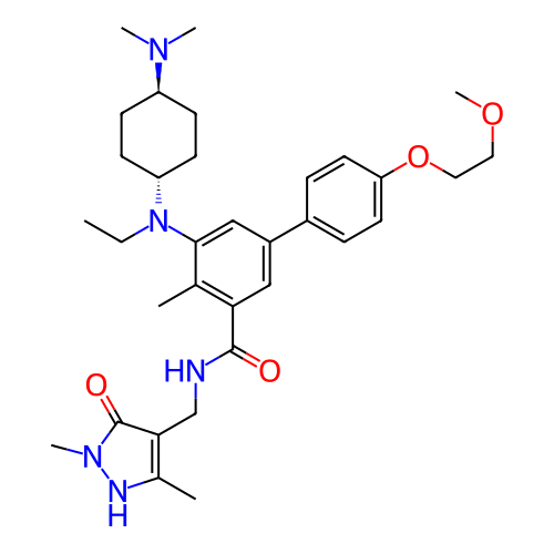 Chemical structure of BindingDB Monomer ID 310750