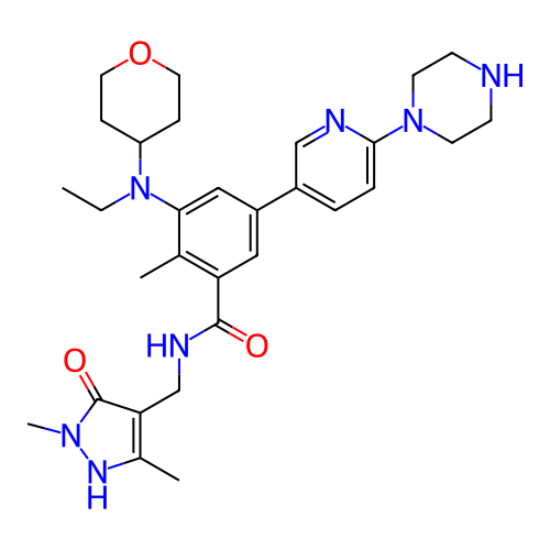Chemical structure of BindingDB Monomer ID 310762