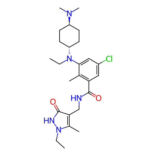 Chemical structure of BindingDB Monomer ID 310767