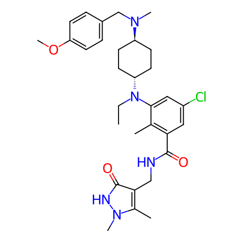 Chemical structure of BindingDB Monomer ID 310771