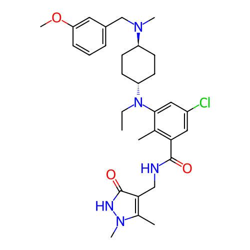 Chemical structure of BindingDB Monomer ID 310772