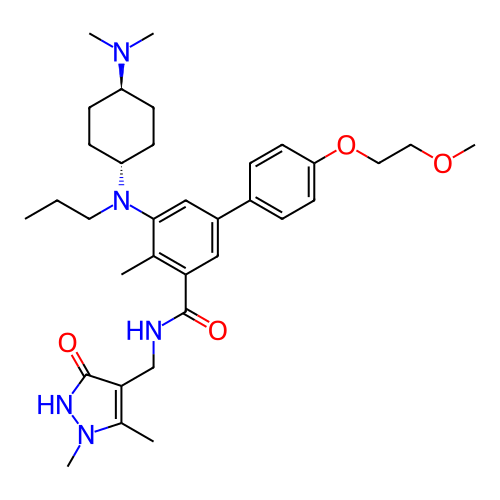 Chemical structure of BindingDB Monomer ID 310773