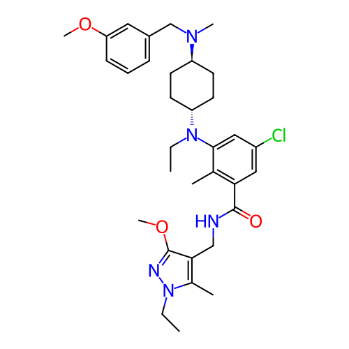 Chemical structure of BindingDB Monomer ID 310776