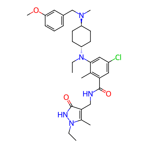 Chemical structure of BindingDB Monomer ID 310777
