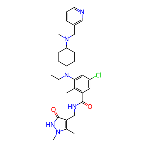 Chemical structure of BindingDB Monomer ID 310781