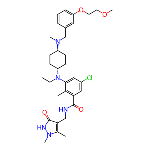 Chemical structure of BindingDB Monomer ID 310783