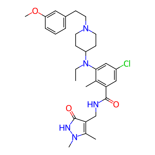 Chemical structure of BindingDB Monomer ID 310793