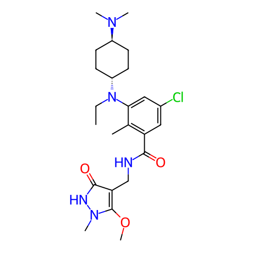 Chemical structure of BindingDB Monomer ID 310800