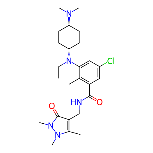 Chemical structure of BindingDB Monomer ID 310801