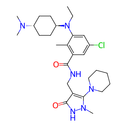 Chemical structure of BindingDB Monomer ID 310807