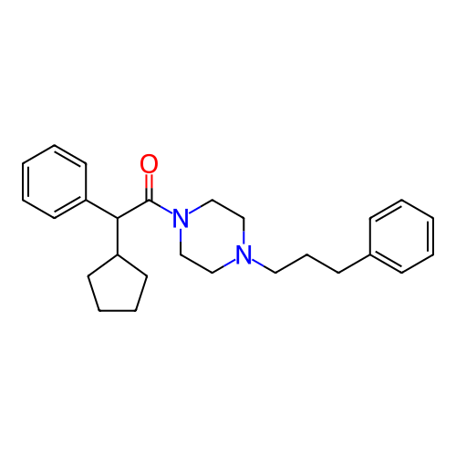 Chemical structure of BindingDB Monomer ID 311054