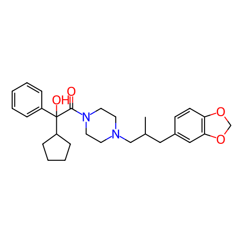 Chemical structure of BindingDB Monomer ID 311063