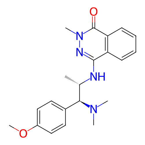 Chemical structure of BindingDB Monomer ID 311504
