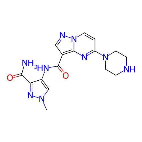 Chemical structure of BindingDB Monomer ID 311542