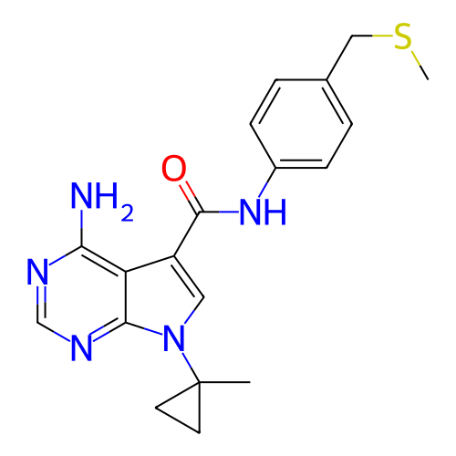 Chemical structure of BindingDB Monomer ID 311600