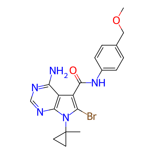 Chemical structure of BindingDB Monomer ID 311618