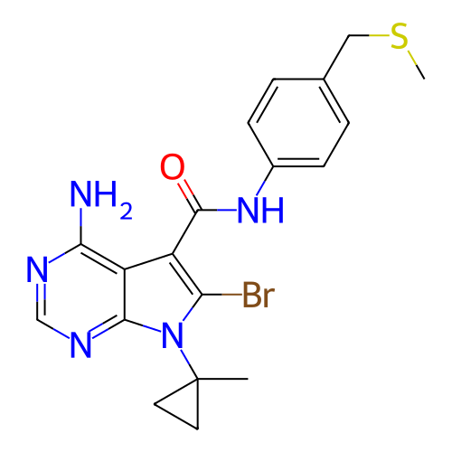Chemical structure of BindingDB Monomer ID 311622