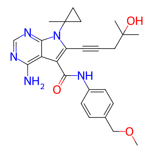 Chemical structure of BindingDB Monomer ID 311634