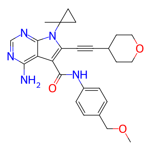 Chemical structure of BindingDB Monomer ID 311635
