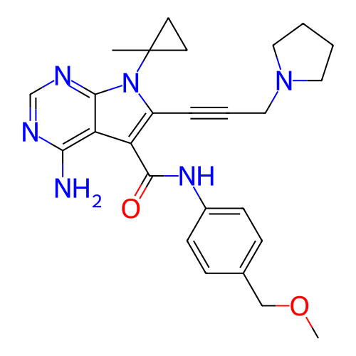 Chemical structure of BindingDB Monomer ID 311636