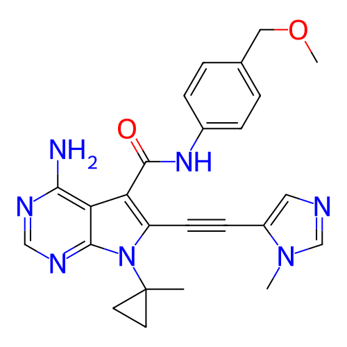 Chemical structure of BindingDB Monomer ID 311641