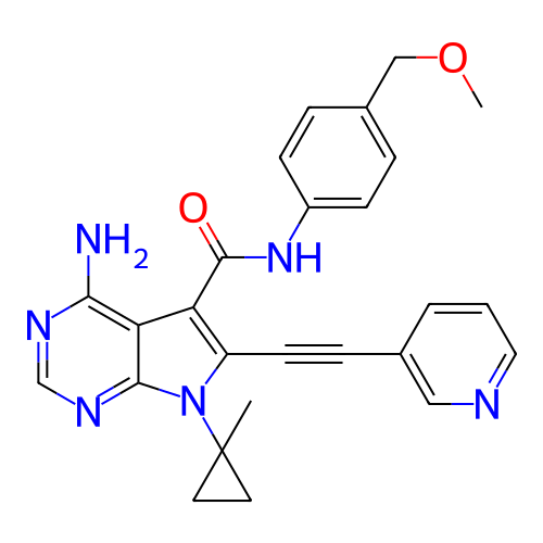 Chemical structure of BindingDB Monomer ID 311642