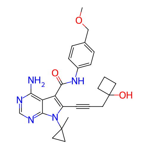 Chemical structure of BindingDB Monomer ID 311651