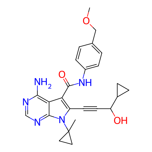 Chemical structure of BindingDB Monomer ID 311652
