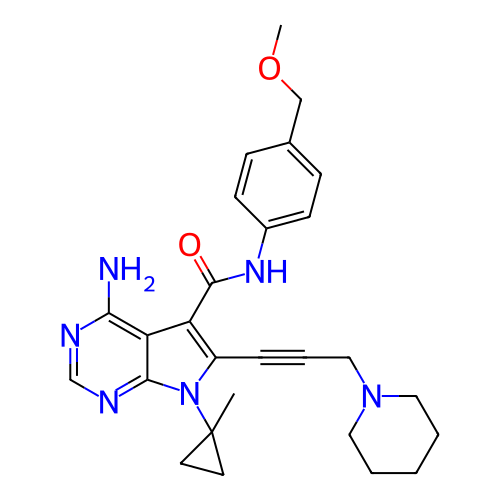 Chemical structure of BindingDB Monomer ID 311653