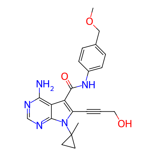 Chemical structure of BindingDB Monomer ID 311658