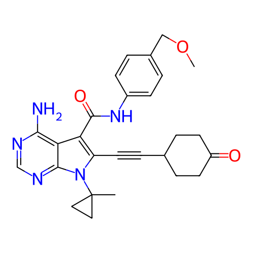Chemical structure of BindingDB Monomer ID 311660