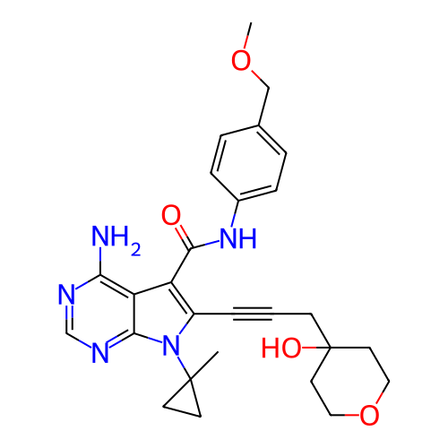 Chemical structure of BindingDB Monomer ID 311691