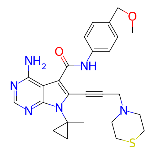 Chemical structure of BindingDB Monomer ID 311699