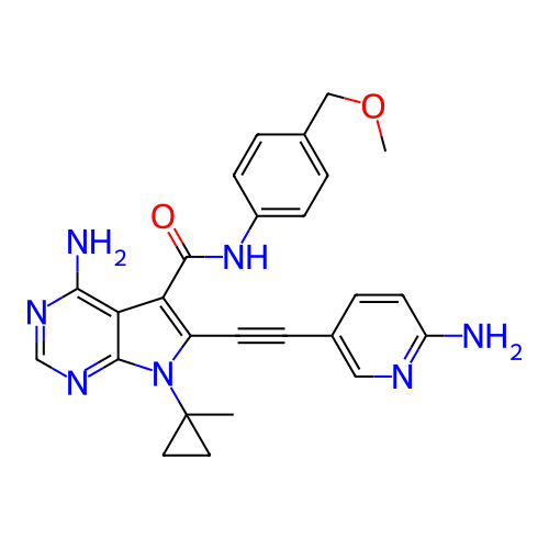 Chemical structure of BindingDB Monomer ID 311703
