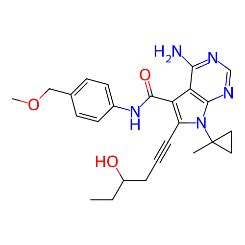 Chemical structure of BindingDB Monomer ID 311705