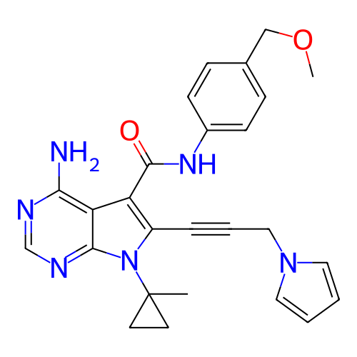 Chemical structure of BindingDB Monomer ID 311717