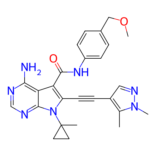 Chemical structure of BindingDB Monomer ID 311730
