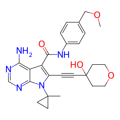 Chemical structure of BindingDB Monomer ID 311733