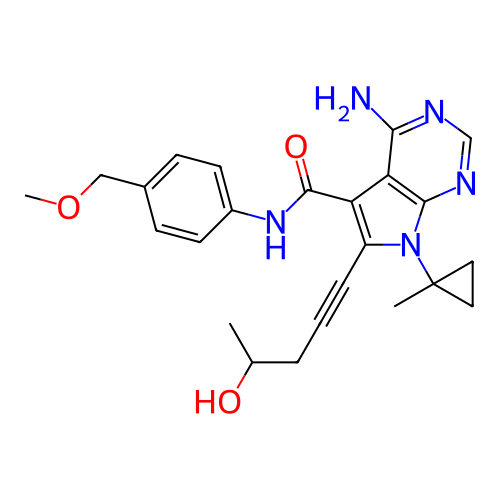 Chemical structure of BindingDB Monomer ID 311736