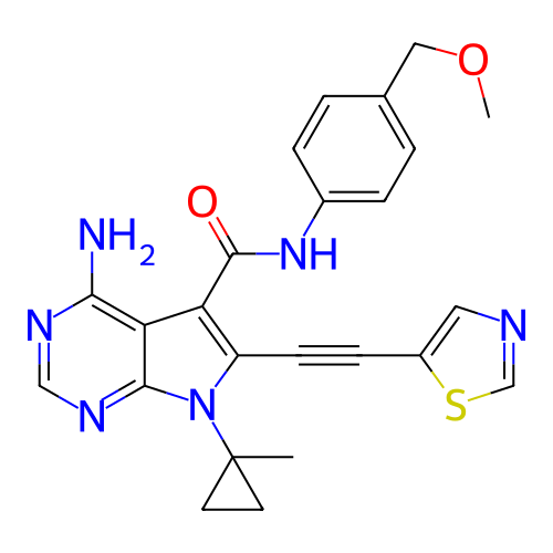 Chemical structure of BindingDB Monomer ID 311741