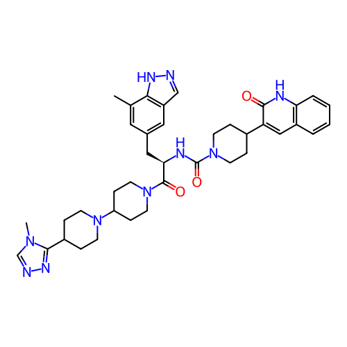 Chemical structure of BindingDB Monomer ID 312002