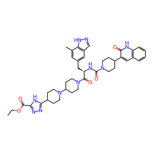 Chemical structure of BindingDB Monomer ID 312050