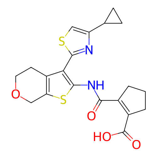 Chemical structure of BindingDB Monomer ID 312350