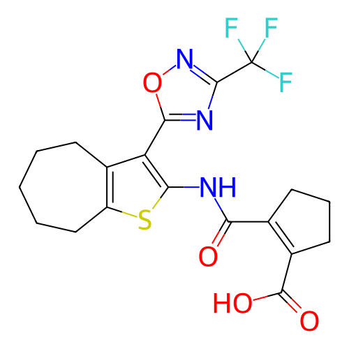 Chemical structure of BindingDB Monomer ID 312380