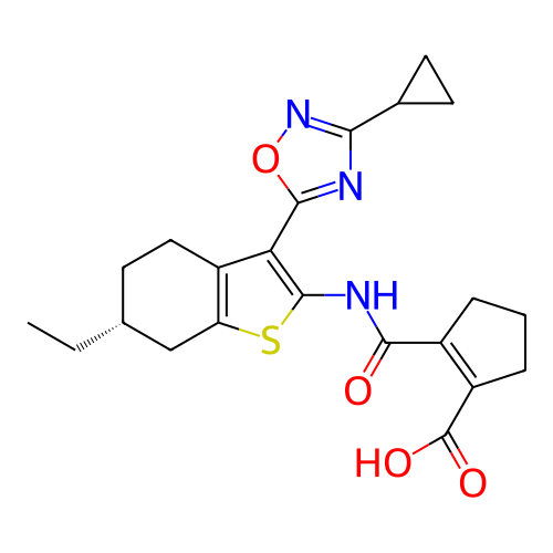 Chemical structure of BindingDB Monomer ID 312422