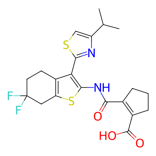Chemical structure of BindingDB Monomer ID 312485